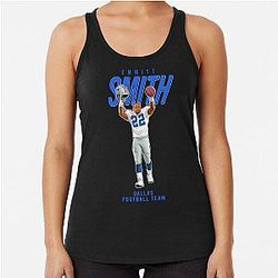 Emmitt Smith Dallas Football Team Racerback Tank Top