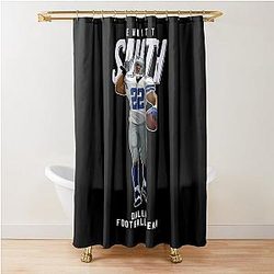Emmitt Smith Dallas Football Team Shower Curtain