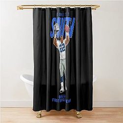 Emmitt Smith Wave Dallas Football Team Shower Curtain