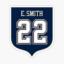 Emmitt Smith emblem Sticker