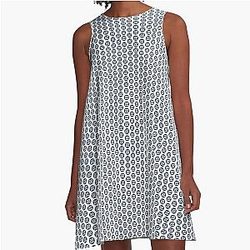 Emmitt Smith Number 22 Jersey Dallas Cowboys A-Line Dress