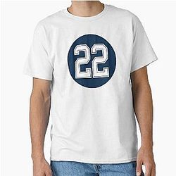 Emmitt Smith Number 22 Jersey Dallas Cowboys T-Shirt