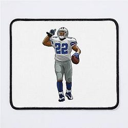 Emmitt Smith Celebrates Mouse Pad