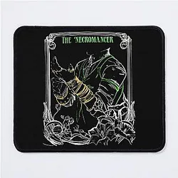 Emmrich Volkarin the Necromancer and Manfred Mournwatch Companion from Dragon Age Mousepad