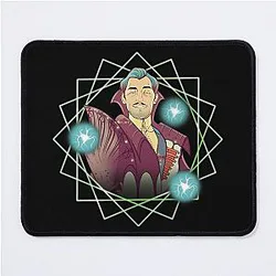 Emmrich Volkarin - The Necromancer of the Wisp Mouse Pad
