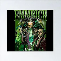 Emmrich Volkarin Bootleg Shirt Dragon Age Veilguard Poster