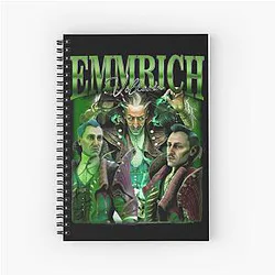 Emmrich Volkarin Dragon Age Veilguard Spiral Notebook
