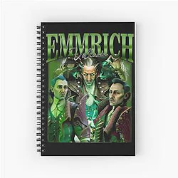 Emmrich Volkarin Bootleg Shirt Dragon Age Veilguard Spiral Notebook