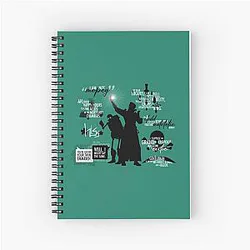 Dragon Age: Emmrich Volkarin & Manfred Quotes Spiral Notebook