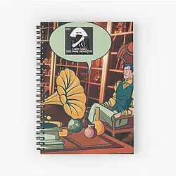 Emmrich Volkarin Gaga Spiral Notebook