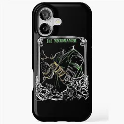 Emmrich Volkarin the Necromancer and Manfred Mournwatch Companion from Dragon Age iPhone Tough Case