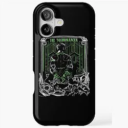 Emmrich Volkarin the Necromancer, Dragon Age Veilguard, Fantasy iPhone Case