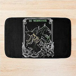 Emmrich Volkarin the Necromancer Companion from Dragon Age Bath Mat