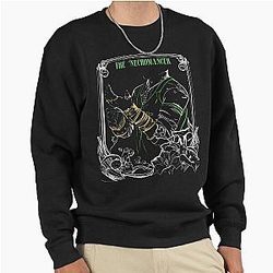 Emmrich Volkarin the Necromancer and Manfred Mournwatch, Companion from Dragon Age Pullover Sweatshirt