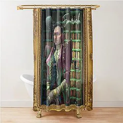 Emmrich Volkarin Dragon Age Veilguard Shower Curtain