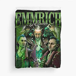 Emmrich Volkerin Bootleg Shirt, Dragon Age Veilguard Duvet Cover