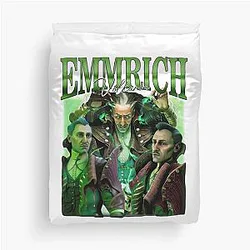 Emmrich Volkarin Dragon Age Veilguard Duvet Cover