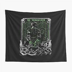 Emmrich Volkarin the Necromancer, Veilguard, Fantasy Tee Tapestry