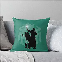 Dragon Age: Volkarin & Manfred Throw Pillow