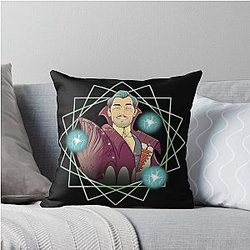 Emmrich Volkarin - The Necromancer of the Wisps Throw Pillow