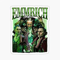 Emmrich Volkarin Dragon Age Veilguard Sticker