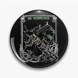 Emmrich Volkarin the Necromancer and Manfred Mournwatch Companion from Dragon Age Pin