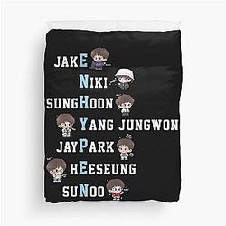Enhypen Members Duvet Cover