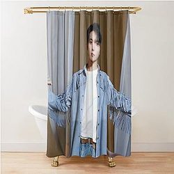 Heeseung Lee ENHYPEN Shower Curtain
