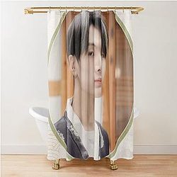 Jay Park Enhypen Map Shower Curtain