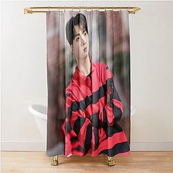 Jay Park Enhypen Map Shower Curtain