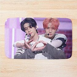 Heeseung and Jake Enhypen Bath Mat