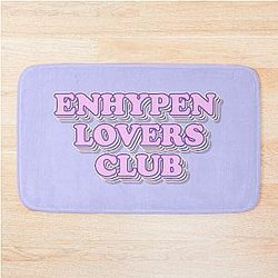 ENHYPEN Lovers Club Retro Aesthetic Bath Mat