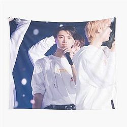 Jay Park Enhypen Map Tapestry