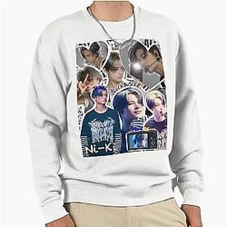 ENHYPEN Collage HSTAY Design Pullover Sweatshirt
