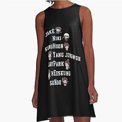 ENHYPEN Members A Line Dress