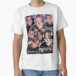 Enhypen Heeseung Collage Hstay Design Classic T-Shirt