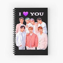ENHYPEN Forever Spiral Notebook