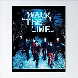 Enhypen Walk The Line World Tour Poster