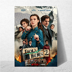 Enola Holmes is a mystery adventure film Enola Holmes Posters