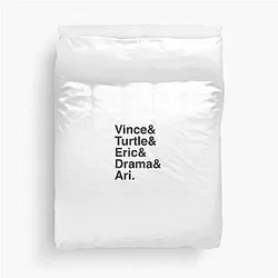 Entourage Character Duvet Cover