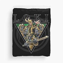 Loki The Master of Mischief Duvet Cover