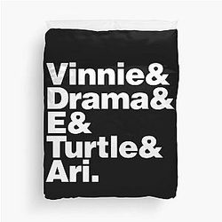 Entourage Poster Duvet Cover