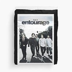 Classic Entourage Film Poster Duvet Cover