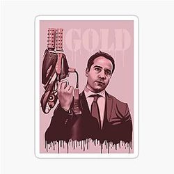 Ari Gold Entourage Canvas Print Sticker