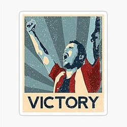 Victory Johnny Drama Entourage Call Light Sticker