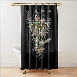 Loki Master of Mischief Shower Curtain