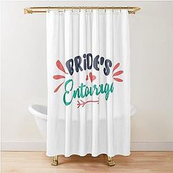 Bride's Entourage Shower Curtain