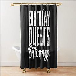 Birthday Women's Squad Party T-Shirt Curtain