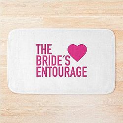 The Bride's Entourage Bath Mat