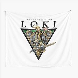 Loki Master of Mischief Tapestry